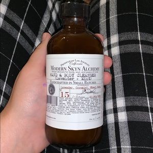 Hand and body cleanser (scent: lavender and mint)